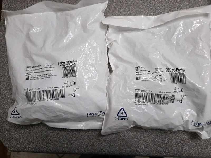 2 Medium 400HC114 Fisher & Paykel Hc432  Full Face Mask Cushion