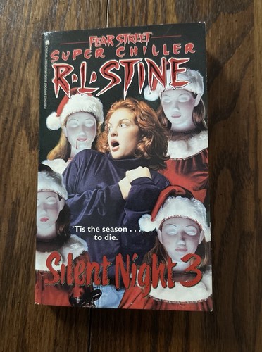 R.L Stine Fear Street Super Chiller Silent Night 3 book series ya holiday 1st Ed