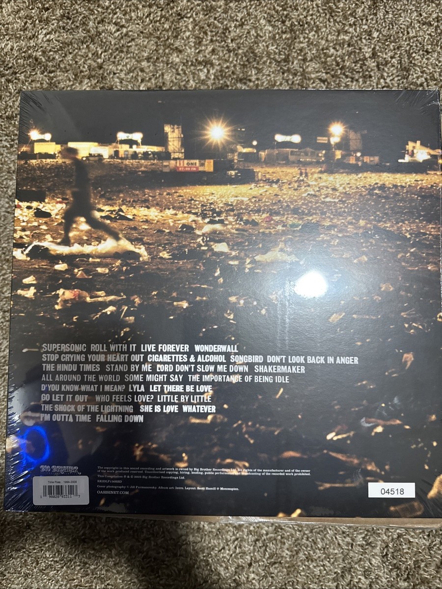 oasis レコード TIME FLIES 4LP OASIS Time Flies 1994-2009 (4LP MULTICOLOR VINYL BOX, RSD