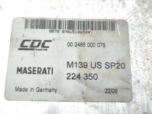 Maserati Quattroporte Suspension Control Module Unit M139USSP20 2006 AMD192359 - Picture 9 of 9