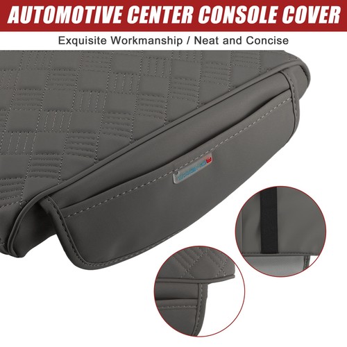 Universal Funda para Reposabrazos de Coche Funda Protectora Antideslizante Gris - Imagen 5 de 7