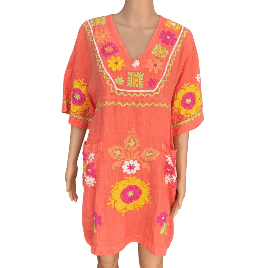 wildflower embroidered mini dress free people Free People Willow Emb Mini Dress – Libby Story main image 0