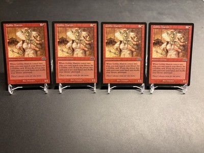 MTG Goblin Matron x4 Playset Urza s Saga USG Oldschool Goblins NM