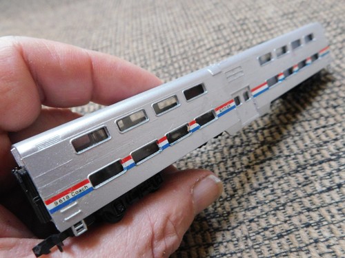Tren Arnold Rapido AMTRAK 9618 2 niveles escala N 6,12" vagón de pasajeros | Zustand: Used