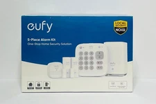 New Eufy 5-Piece Alarm Kit Home Security System w/ Homebase Keypad & Sensors