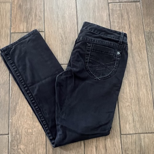 Aeropostale 'Bayla' Black Skinny Jeans Size 13/14 Regular - Picture 4 of 9