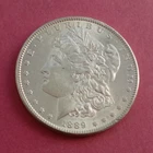 1889 Morgan Silver Dollar $1 Coin In BU  Uncirculated Condition