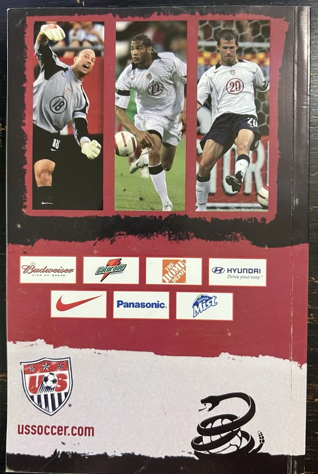 Guía de medios de la selección nacional de fútbol masculino de Estados Unidos 2006 Foto 2 de 2