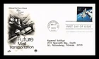 DR JIM STAMPS US COVER FUTURE MAIL TRANSPORTATION AIR MAIL FDC ARTCRAFT