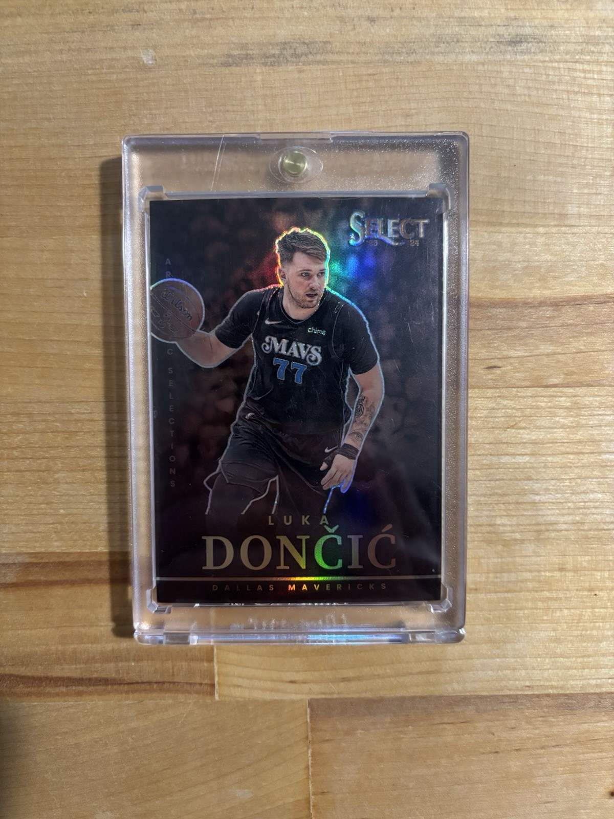 2023-24 Panini Select Luka Doncic Artistic Selections Case Hit SSP Mavs Lakers