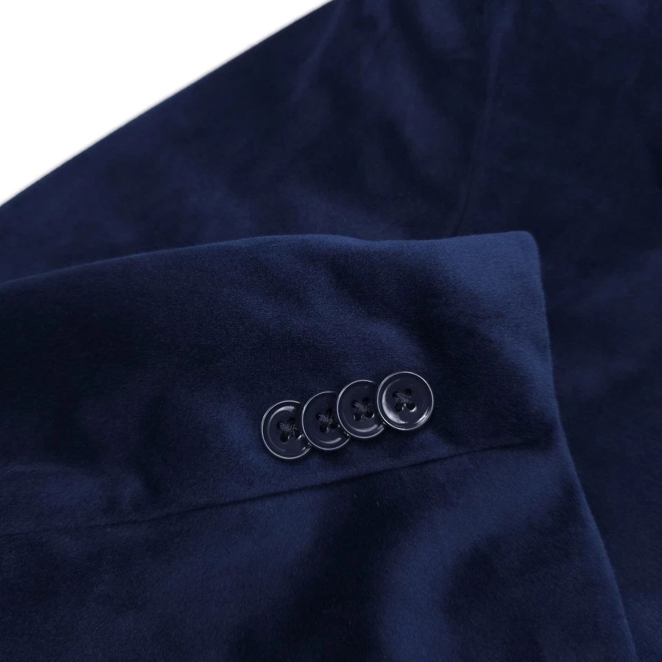 $295 Alfani Slim Fit темно-синий бархат Sport пальто Blazer куртка мужской размер 40R - Изображение 3 из 4