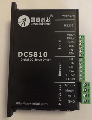 1PCS FOR New Leadshine DCS810 Digital Brushed DC Servo Drive 80VDC 20A @106