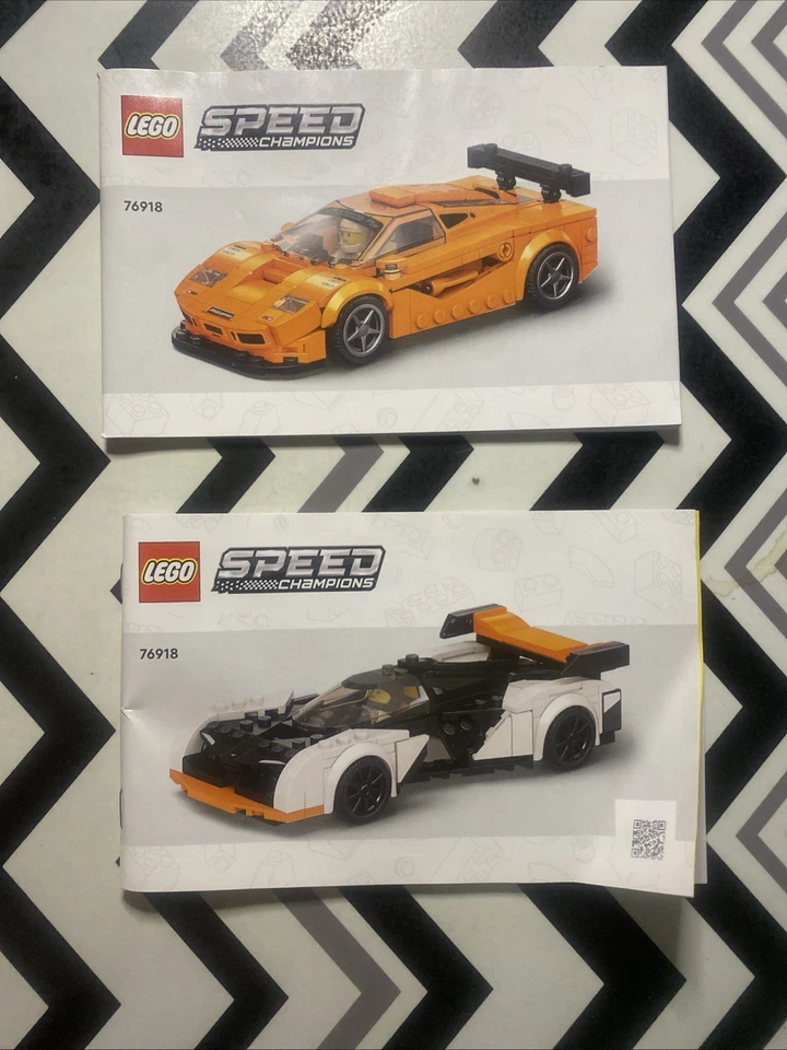 乐高 Speed Champions McLaren Solus GT & McLaren F1 LM 76918 无盒或贴纸 — 第 2/4 张图片