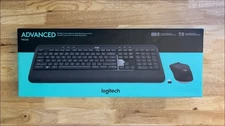 Logitech - MK540 Full-size Advanced Wireless Membrane Keyboard and Mouse Combo f