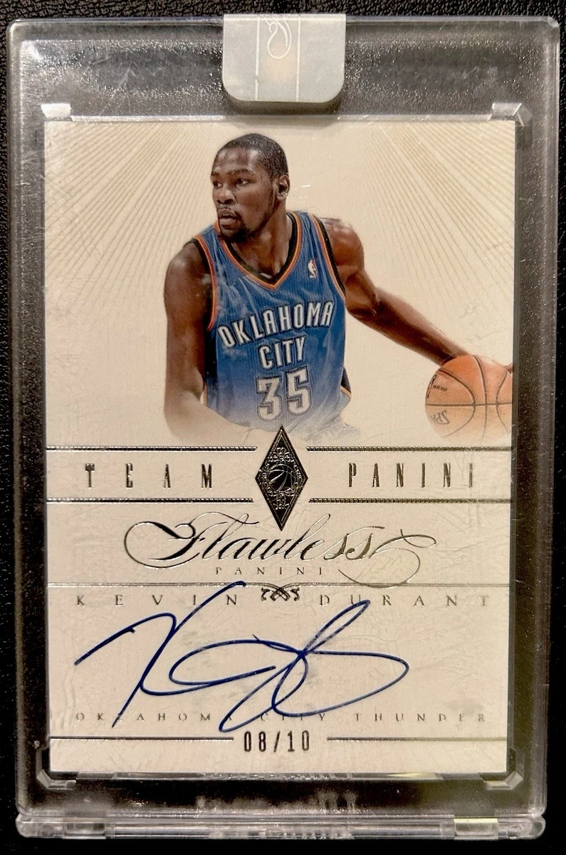 Panini 凯文* 杜兰特篮球亲笔签名体育集换卡| eBay