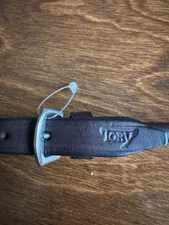 NEW Tory Leather Flat Grab Strap for English Saddles in Havana