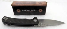 Spartan Blades Astor Folding Knife G10 Carbon Fiber Handle Stainless Blade