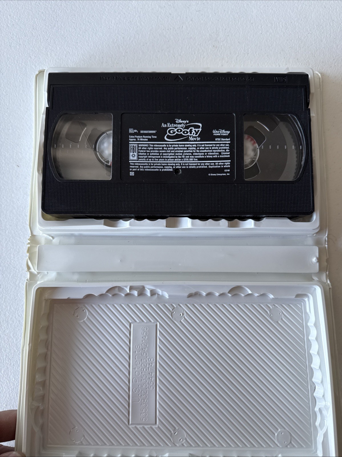 An Extremely Goofy Movie VHS 2000 Disney Video Tape Sequel Clamshell New!