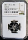 2003-S 50 State Quarters Illinois Proof — photo from another recent sale
