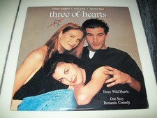 THREE OF HEARTS Laserdisc LD EXCELLENT CONDITION GREAT FILM SHERILYN FENN STARS