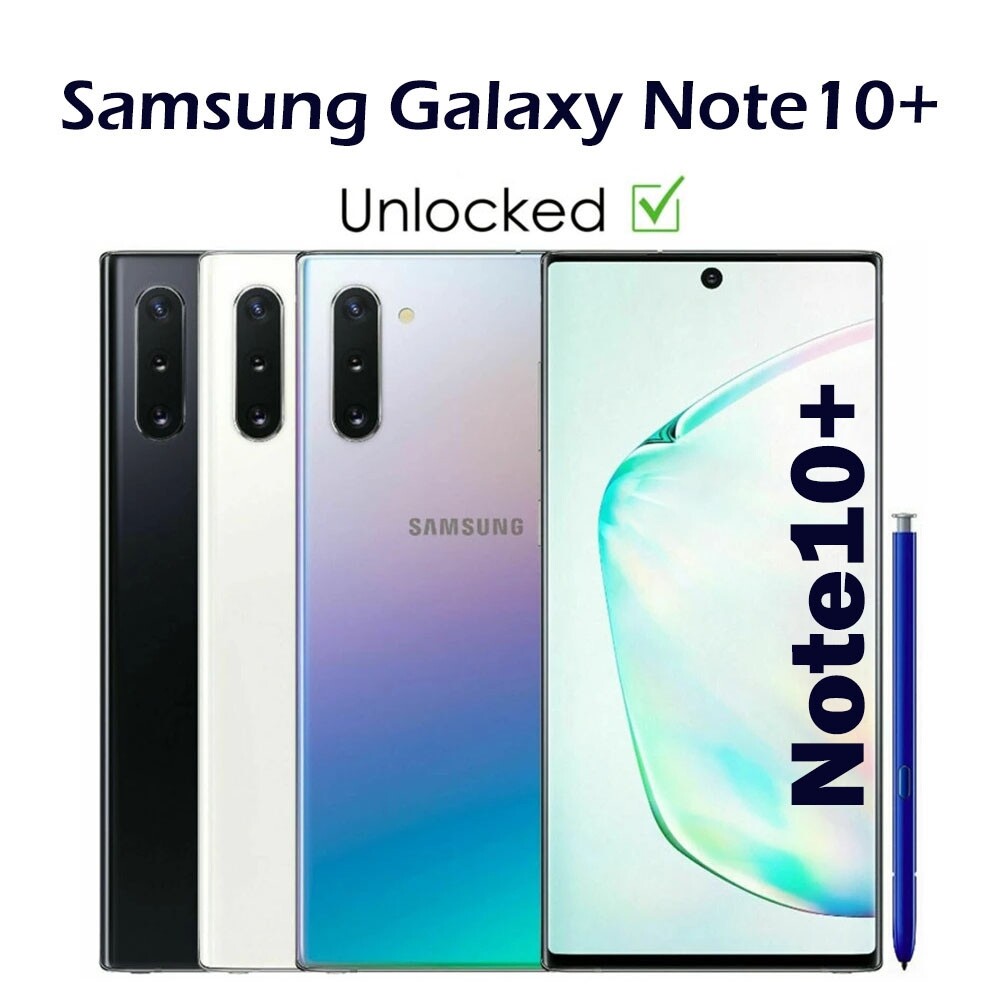 スマートフォン本体 Galaxy Note10+ SIM-free 256GB/12GB New Samsung Galaxy Note10+ Plus 4G SM-N975U 256GB GSM+CDMA Factory