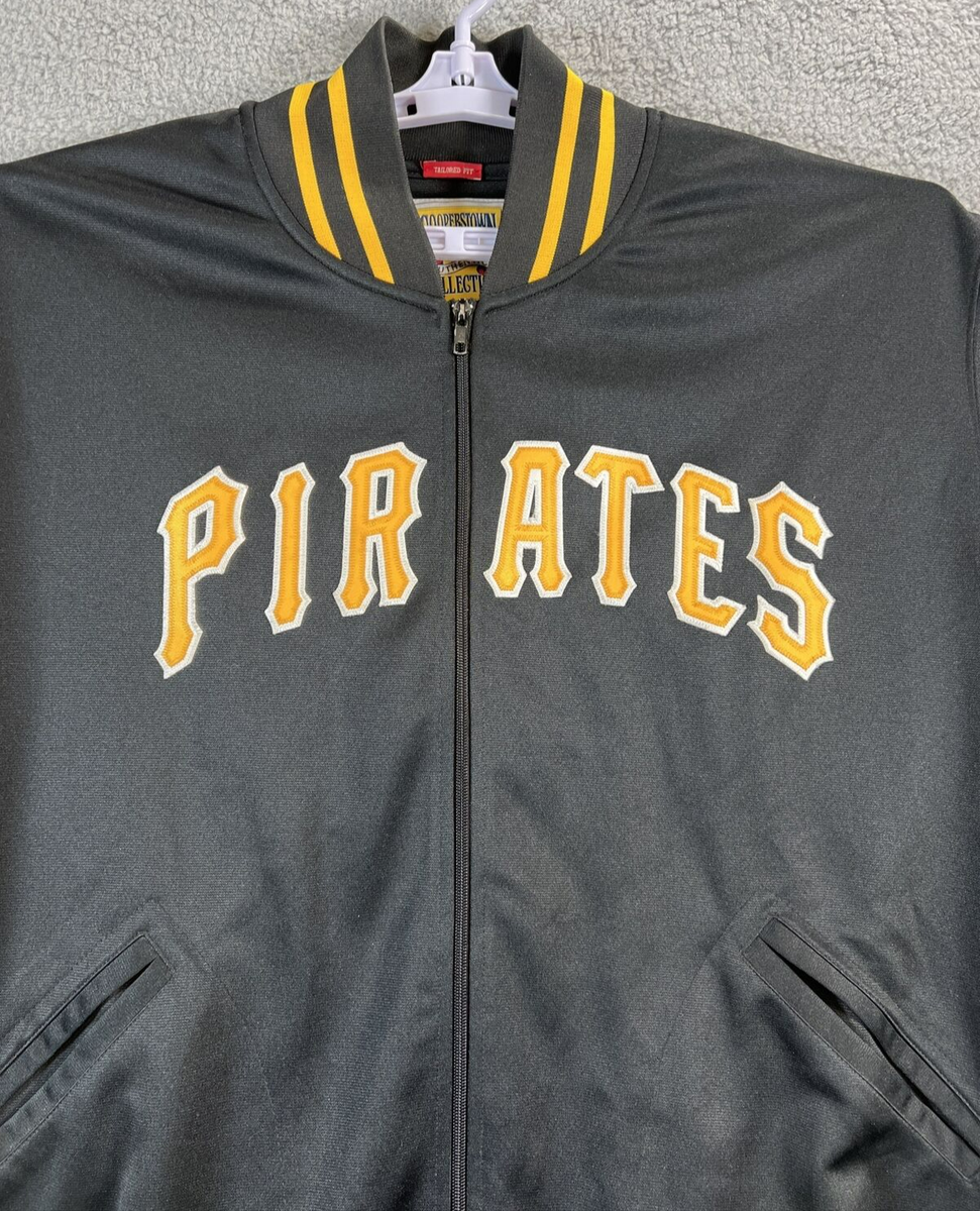 最終値下げPittsburgh Pirates ジャケット Mサイズ mens-mitchell-and-ness-black-