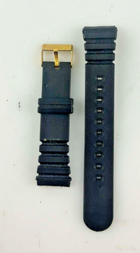 Bracelet De Montre En Silicone Souple Pour Hommes, Pour Omega Mido Tissot Seiko Citizen Casio