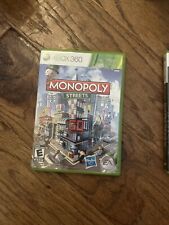 Monopoly Streets (Microsoft Xbox 360, 2010) CIB Ea Hasbro