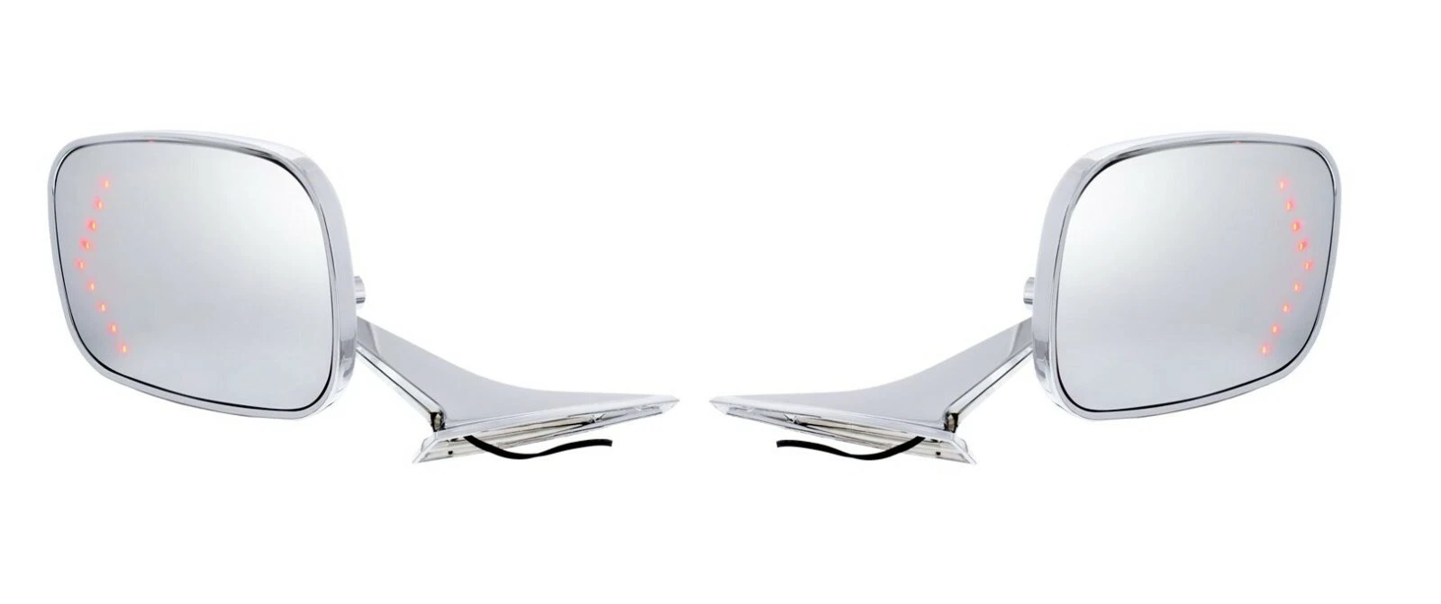 United Pacific Mirror Set With LED Turn Signal 1968-1972 Chevelle Nova Camaro