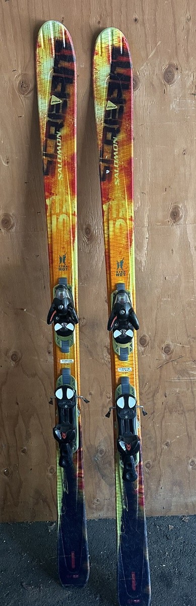 Salomon Scream 10P Xtra Hot Spaceframe 175cm Skis With adjustable