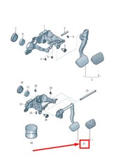 Porsche Macan 95b Bremspedal 8K2.723.140.A 8K2723140A NEU ORIGINAL