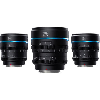 Sirui Night Walker 24mm 35mm 55mm T1.2 S35 Cinema Lens for Canon Sony Fuji M4/3