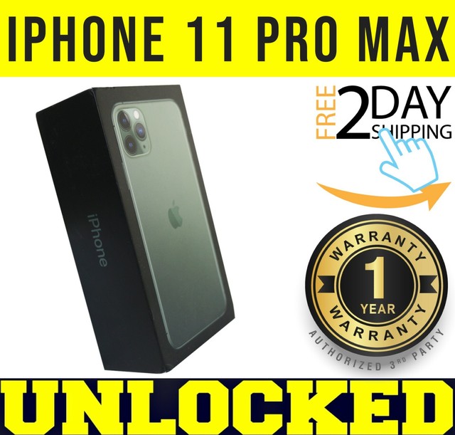 Apple Iphone 11 Pro Max 256gb Midnight Green Unlocked 161 Cdma Gsm For Sale Online Ebay