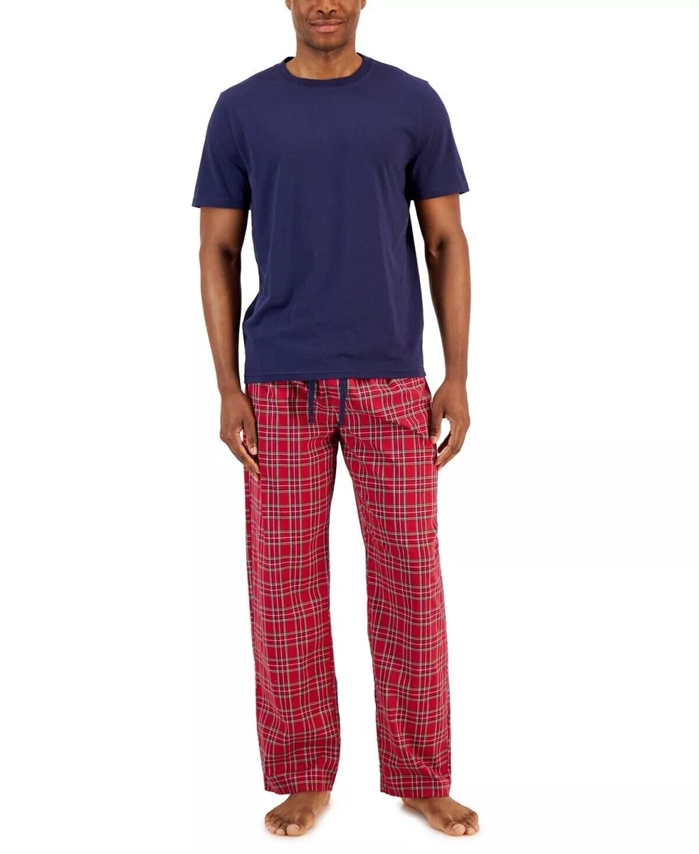 Solid red deals pajama pants