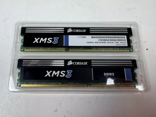 Corsair XMS3 16GB (2x8gb ) DDR3 1600MHz 8GB (2x4GB)