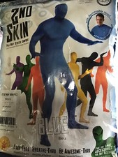 Second 2nd Skin Jumpsuit Adult Small Blue N