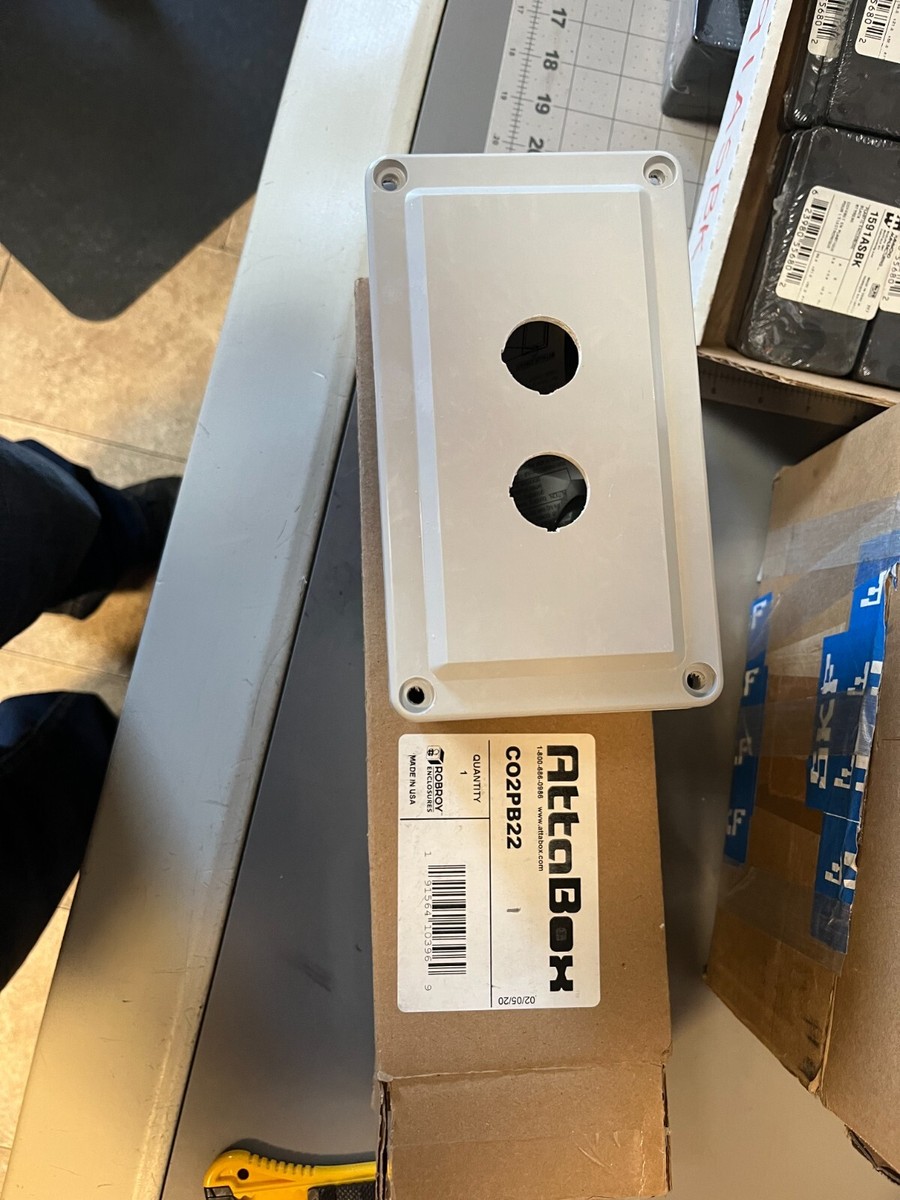 ATTABOX CO2PB22 NSMP 2 hole button control box | eBay