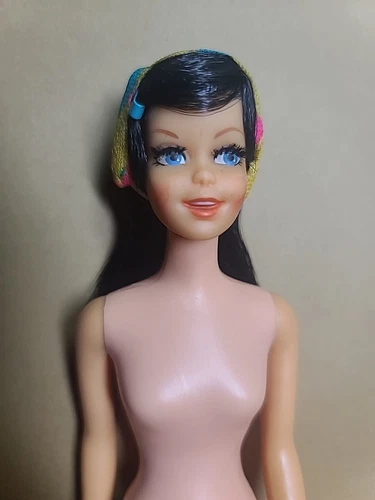 Vintage 1967 CASEY OOAK Brunette Doll Color Magic