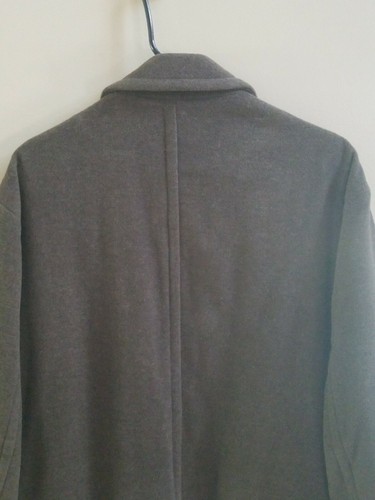 Mens HUGO BOSS Brown Wool Blend Jacket Coat Sz 38R - Picture 5 of 7