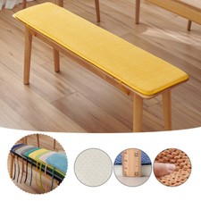 Corduroy Sponge Long Bench Mat Cushion Thickened Antiskid Sofa Pad Tie On Seat