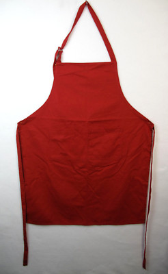 Unisex Cooking Aprons Kitchen Restaurant Chef Apron Dress with 2 Big Pockets V-5
