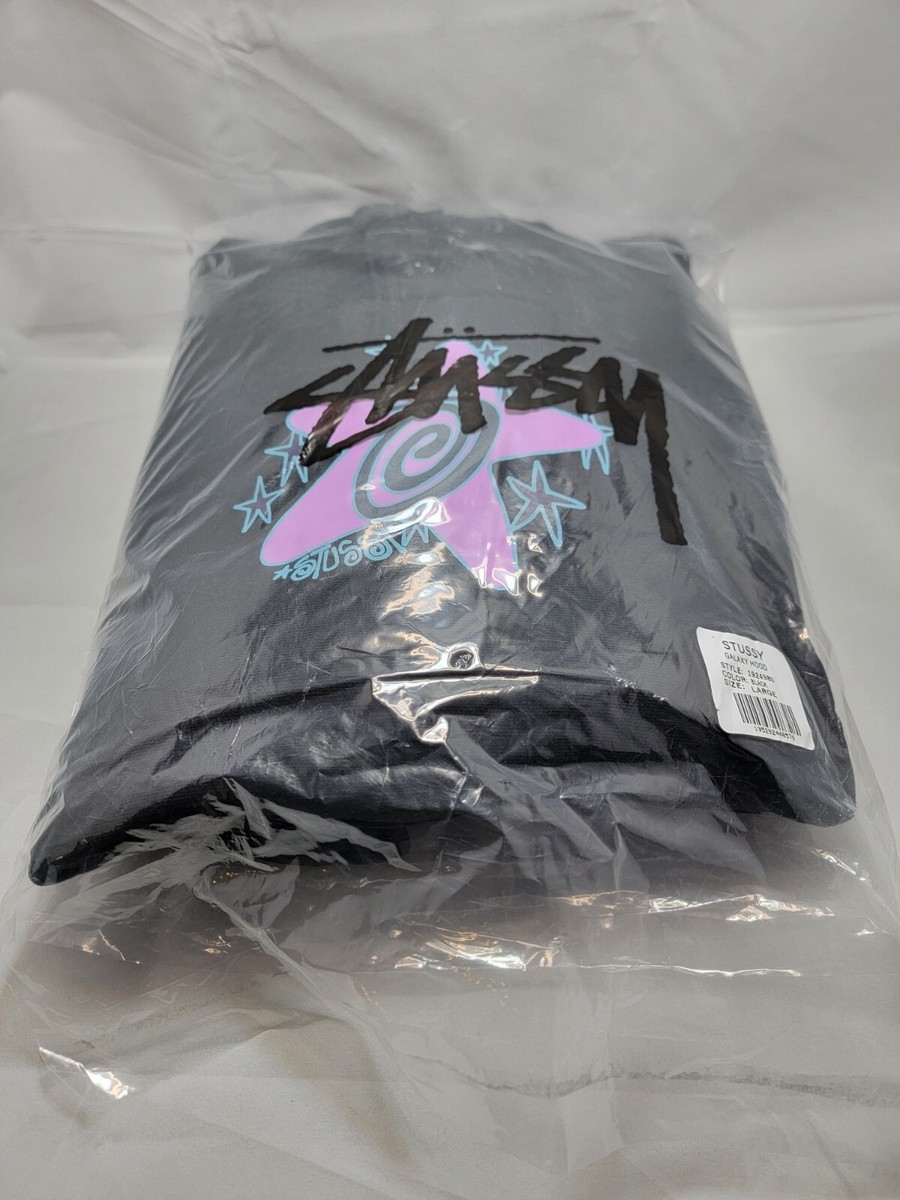 ★送料・関税込★STUSSY★GALAXY HOODIE★BLACK★ Stussy Galaxy Hoodie - Size L - Black - NEW | eBay
