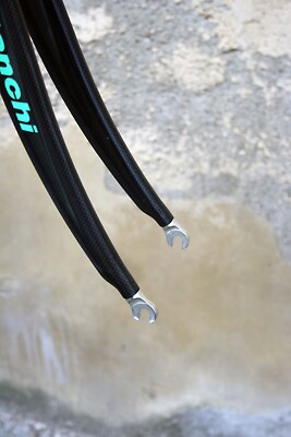 NOS bianchi mega pro 98 frameset new old stock made italy pantani