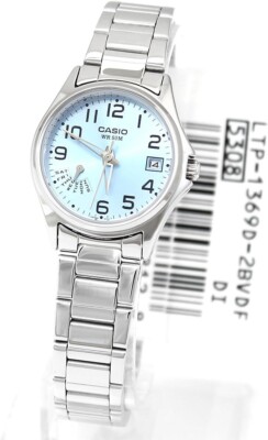 Casio Damenuhr, Analog Mineralkristall LTP-1369D-2BVDF