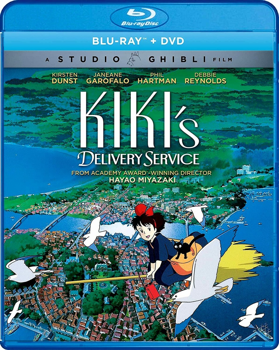 Studio Ghibli Teenage Witch Kiki's Delivery Service Blu-ray & DVD