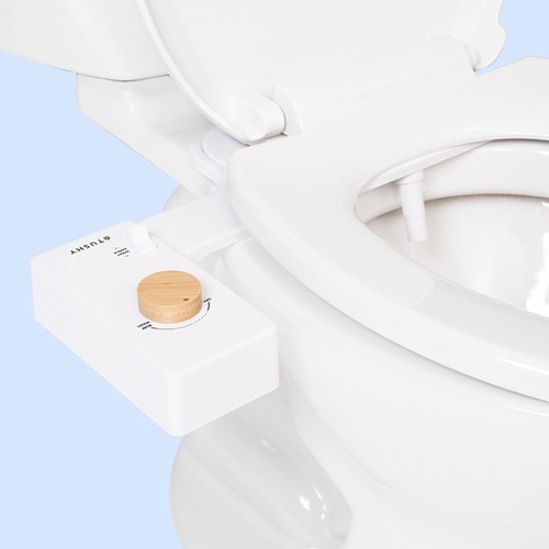 Adjustable Water Pressure Bidet Attachment with Modern Design and Easy Install - Picture 3 of 10