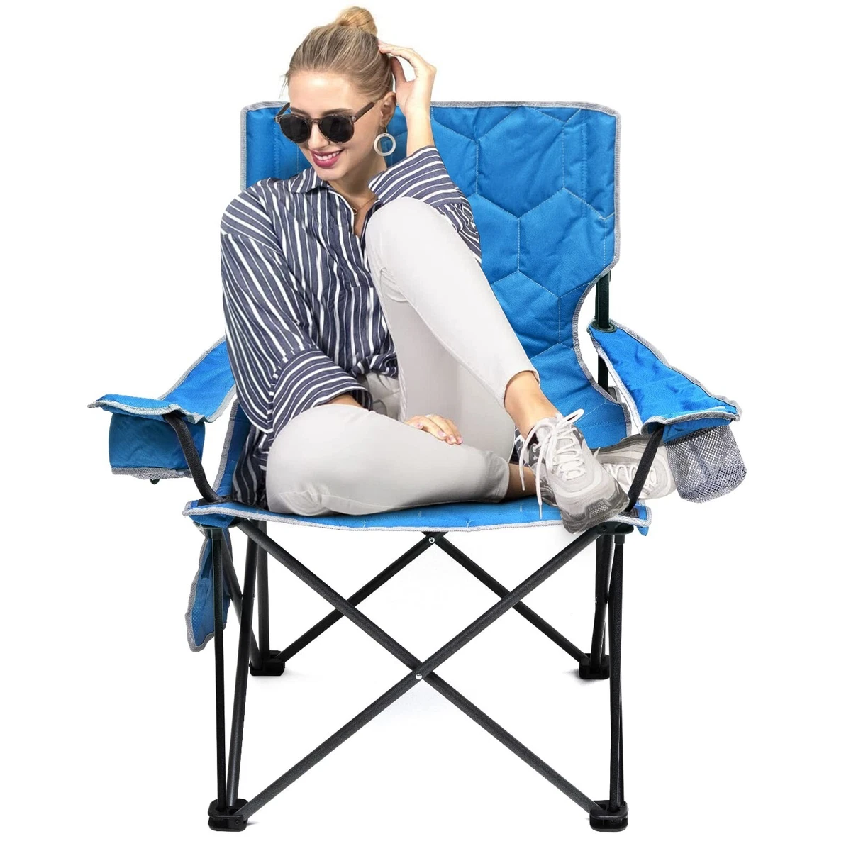 Heavy duty lawn 2024 chairs 500 lbs