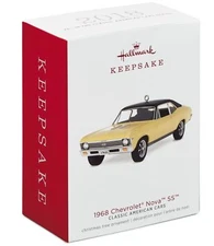 Hallmark: 1968 Chevrolet Nova SS - Classic American - Keepsake Ornament - 2018