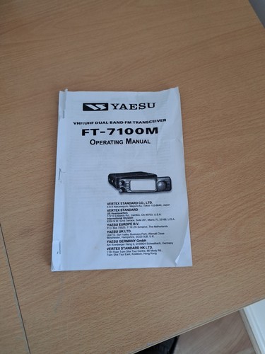 Yaesu Ft 7100 manual