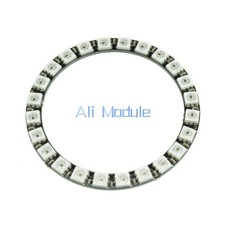 WS2812B 5050 RGB LED Ring 24Bit RGB LED + Integrated Drivers For Arduino